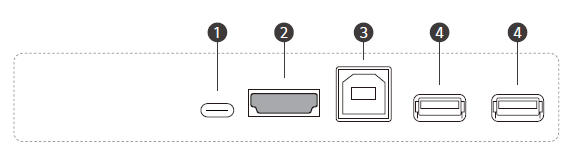 Przód monitora LG CreateBoard 55TR3DK